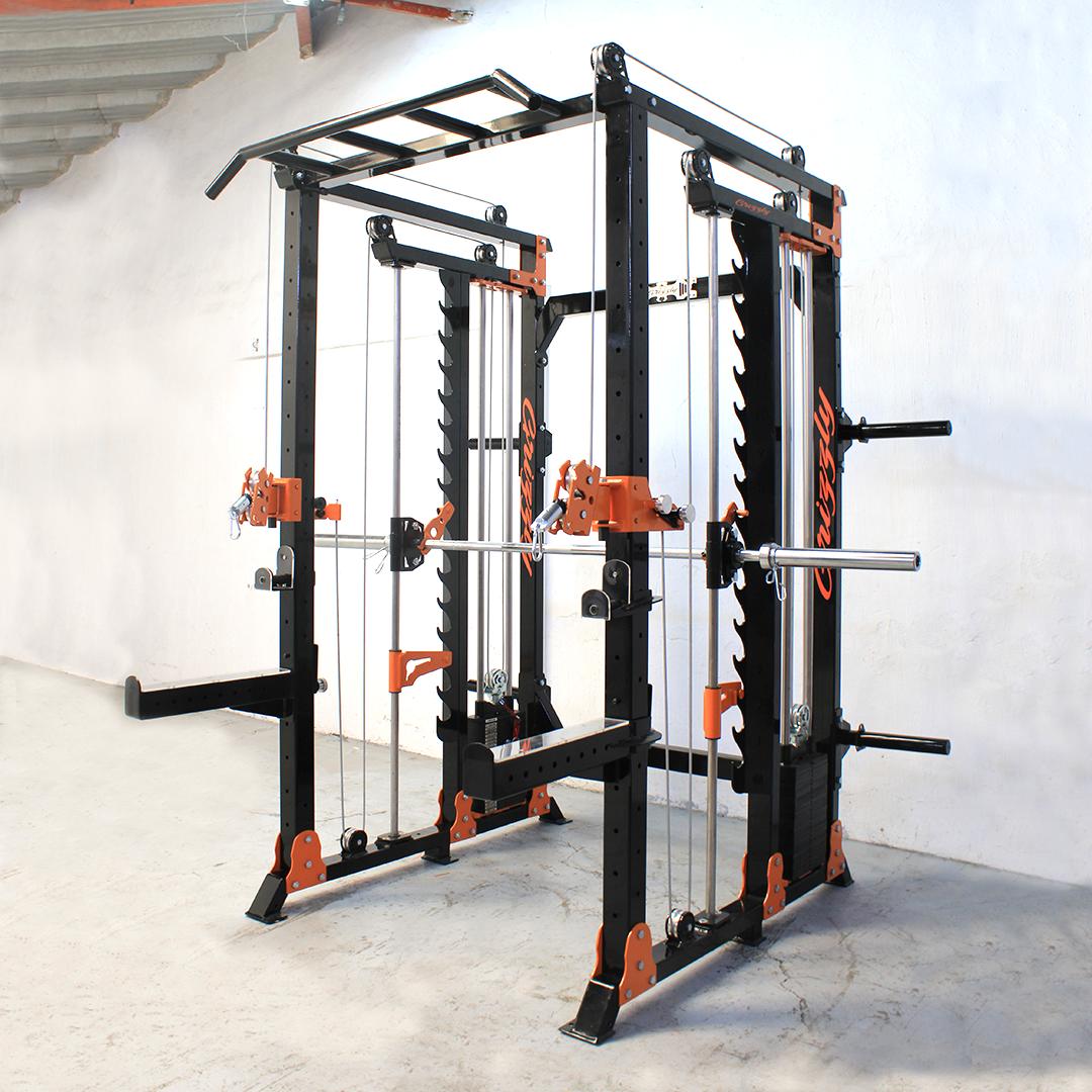POWER RACK CROSSOVER + SMITH 3 x 3" / GSI 300 LBS