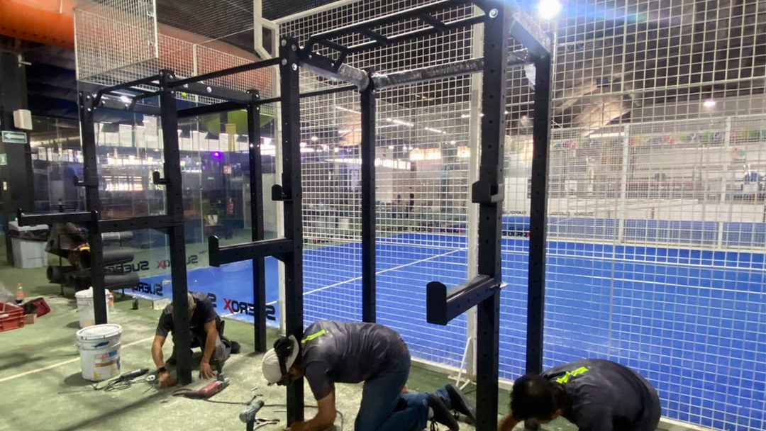 RACK PERSONALIZADO REAL PADEL