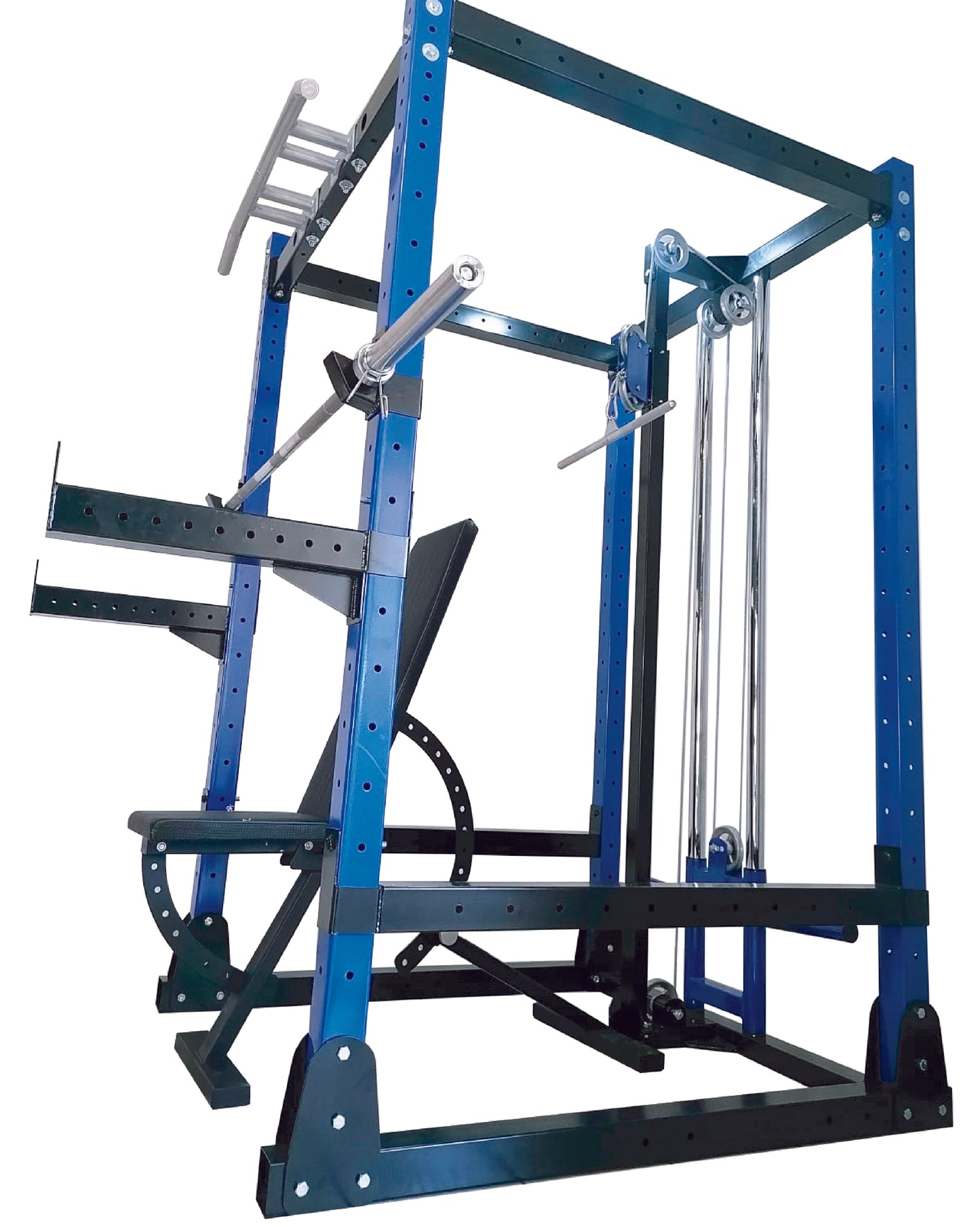 Power Rack OMNI-Pulley / GCS Con sistema de poleas de altura ajustable.