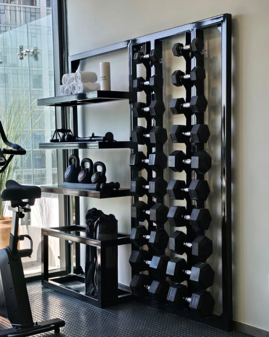 Organizador de Pared / Soporte para Mancuernas