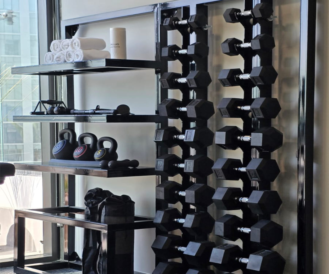 Organizador de Pared / Soporte para Mancuernas