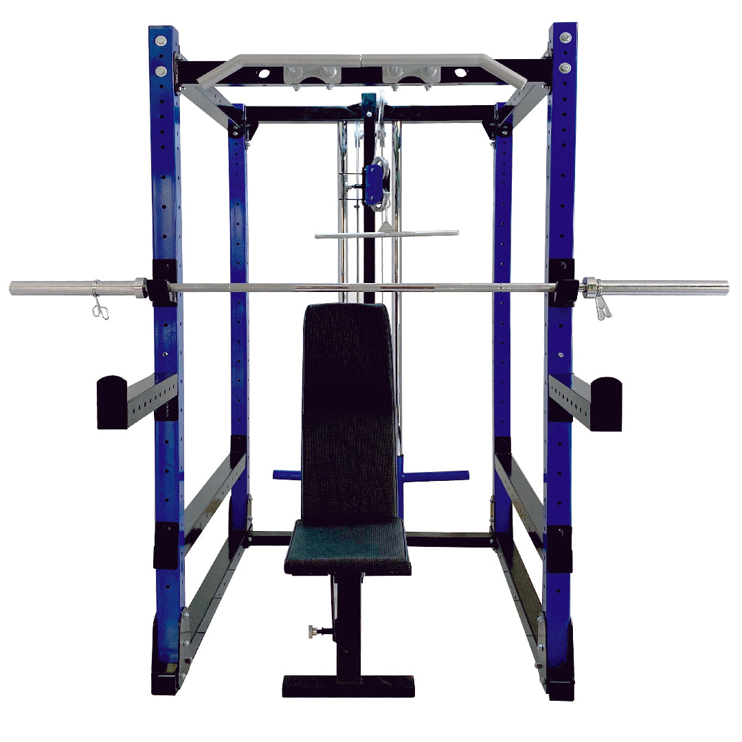 Power Rack OMNI-Pulley / GCS Con sistema de poleas de altura ajustable ...