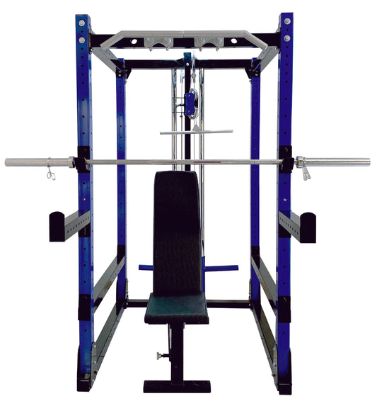 Power Rack  OMNI-Pulley / GCS  Con sistema de poleas de altura ajustable.